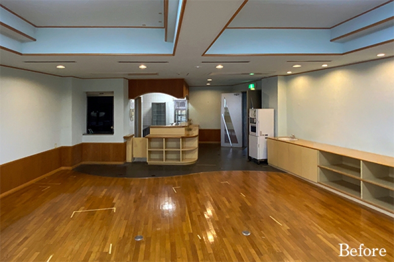三田 社員寮 食堂改修