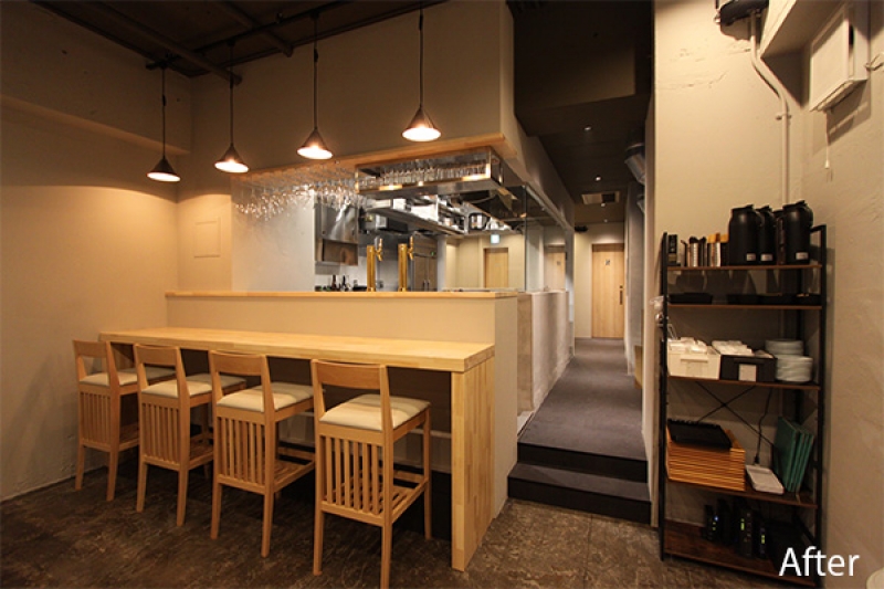港区　飲食店内装工事